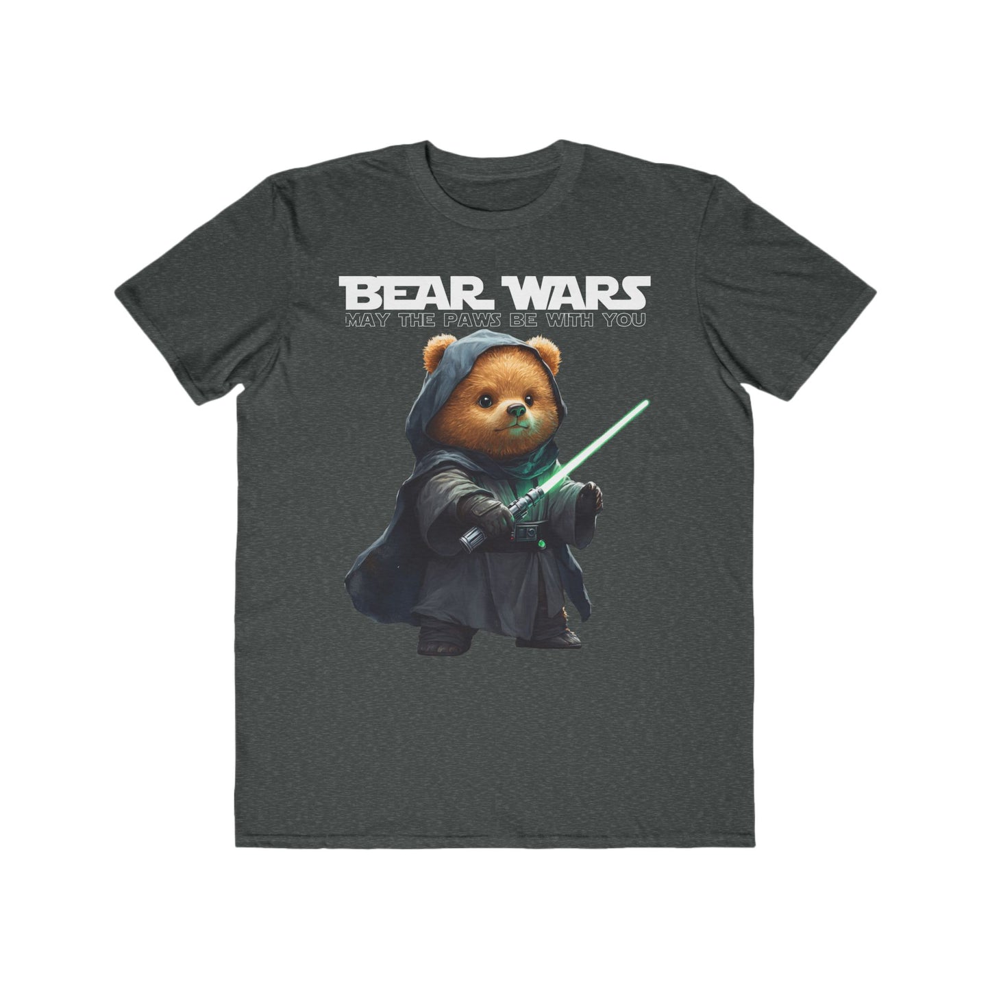 Bear Wars May The Paws Be With You - Men's Lightweight Fashion Tee