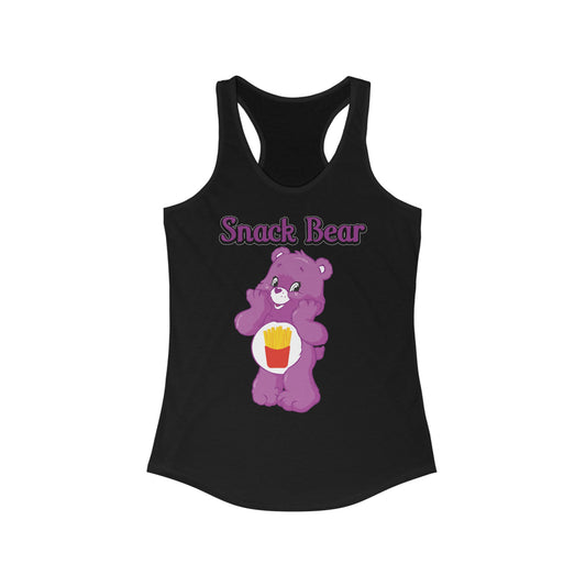 Snack Bear - Women's Ideal Racerback Tank