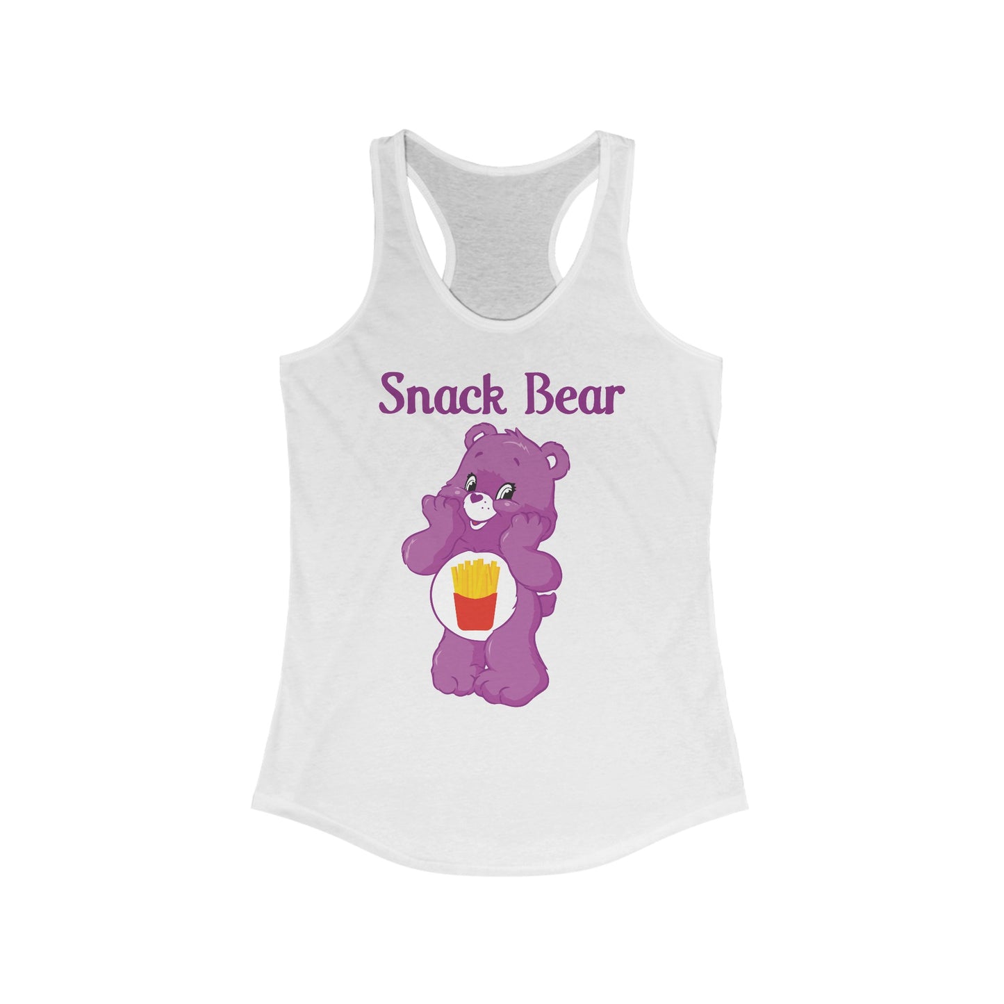 Snack Bear - Women's Ideal Racerback Tank