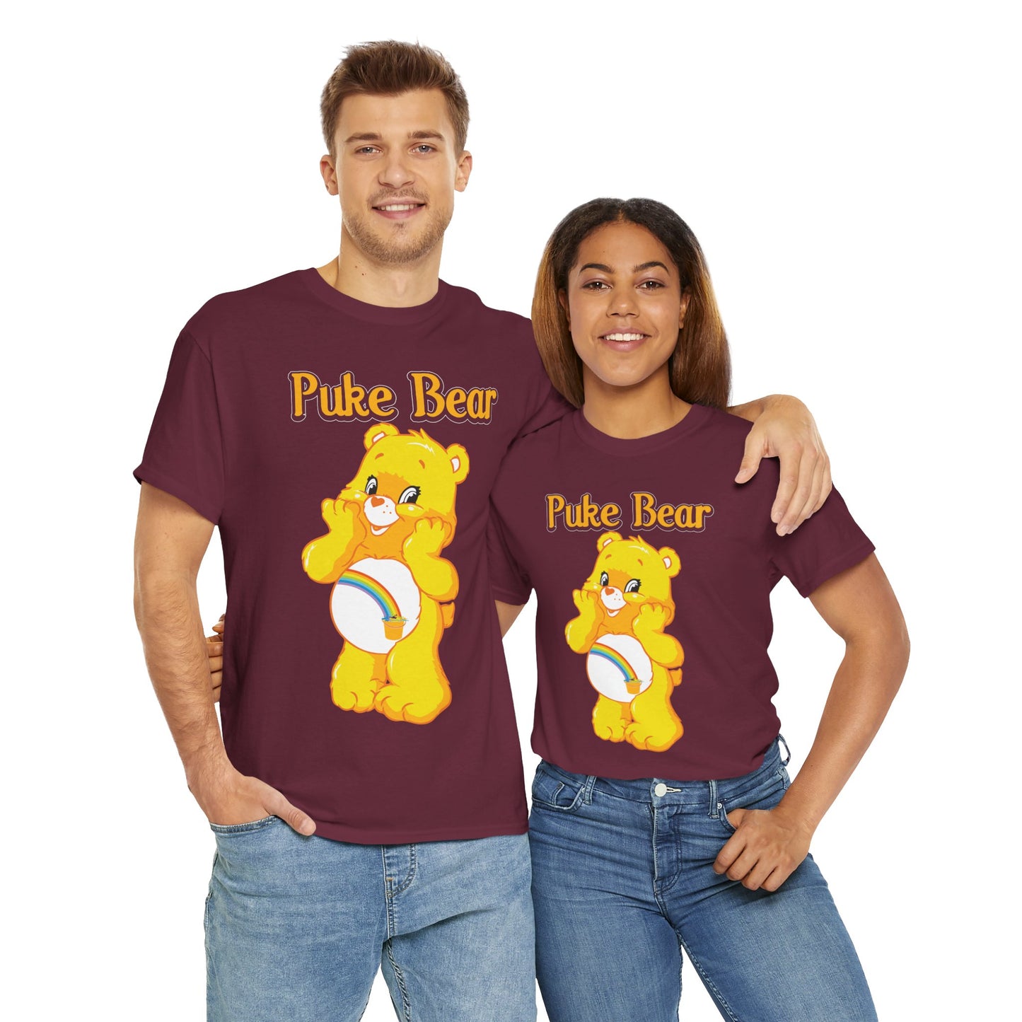 Puke Bear - Unisex Heavy Cotton Tee