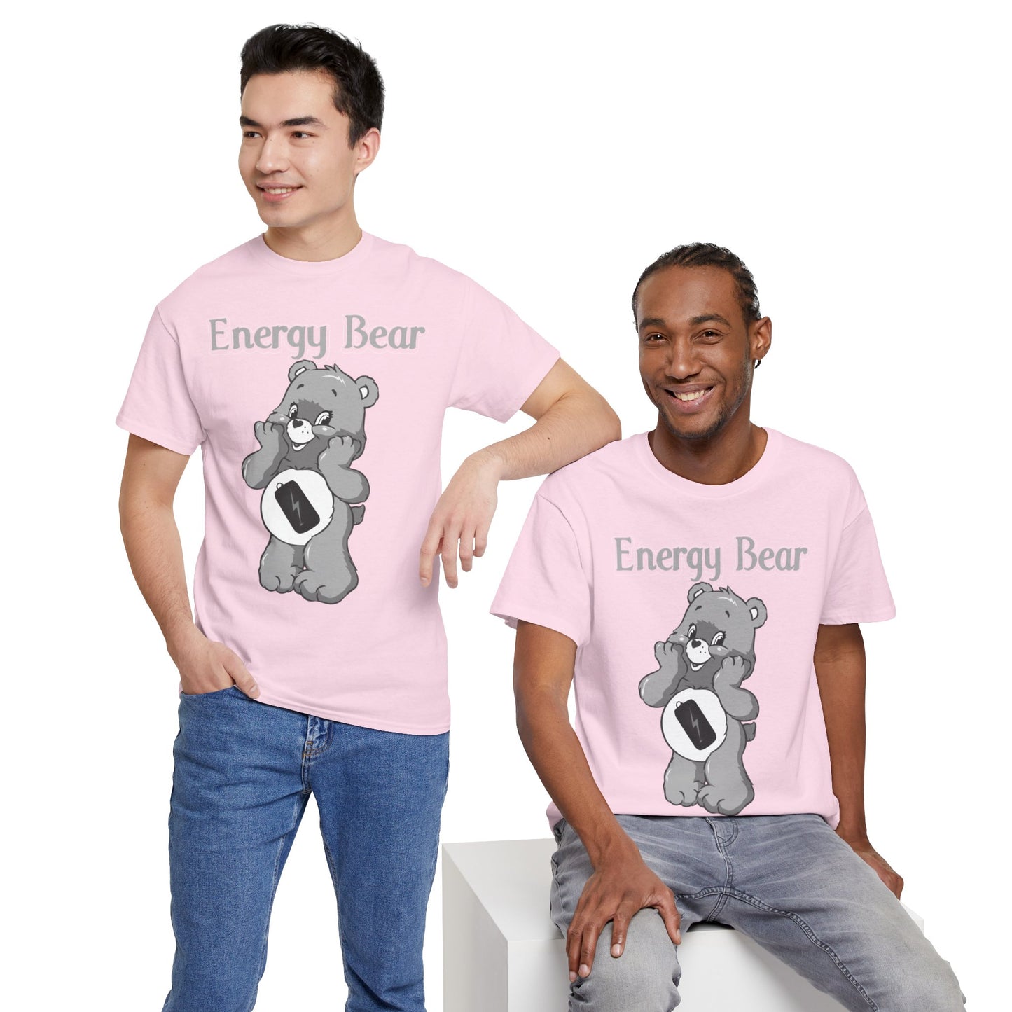 Energy Bear - Unisex Heavy Cotton Tee