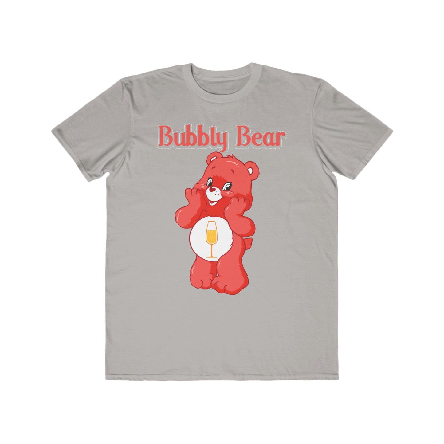 Bubbly Bear - Men's Lightweight Fashion Tee