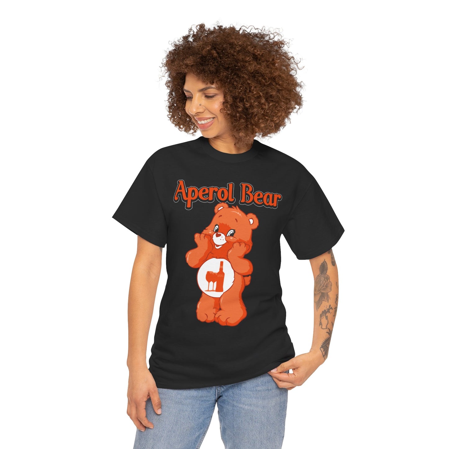 Aperol Bear - Unisex Heavy Cotton Tee