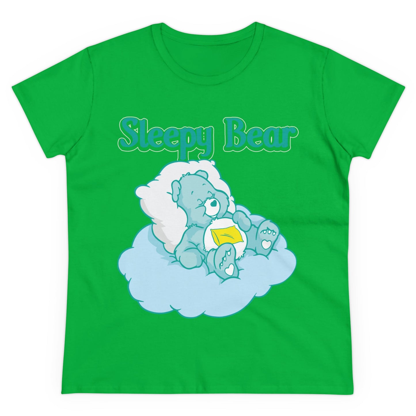 Sleepy Bear - Women's Midweight Cotton Tee