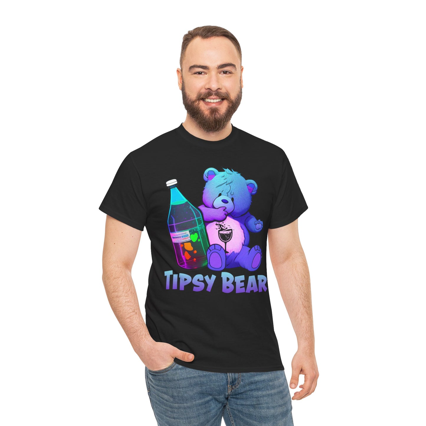 Tipsy Bear - Unisex Heavy Cotton Tee