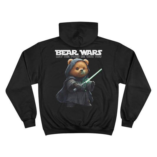 Bear Wars May The Paws Be With You - Champion Hoodie