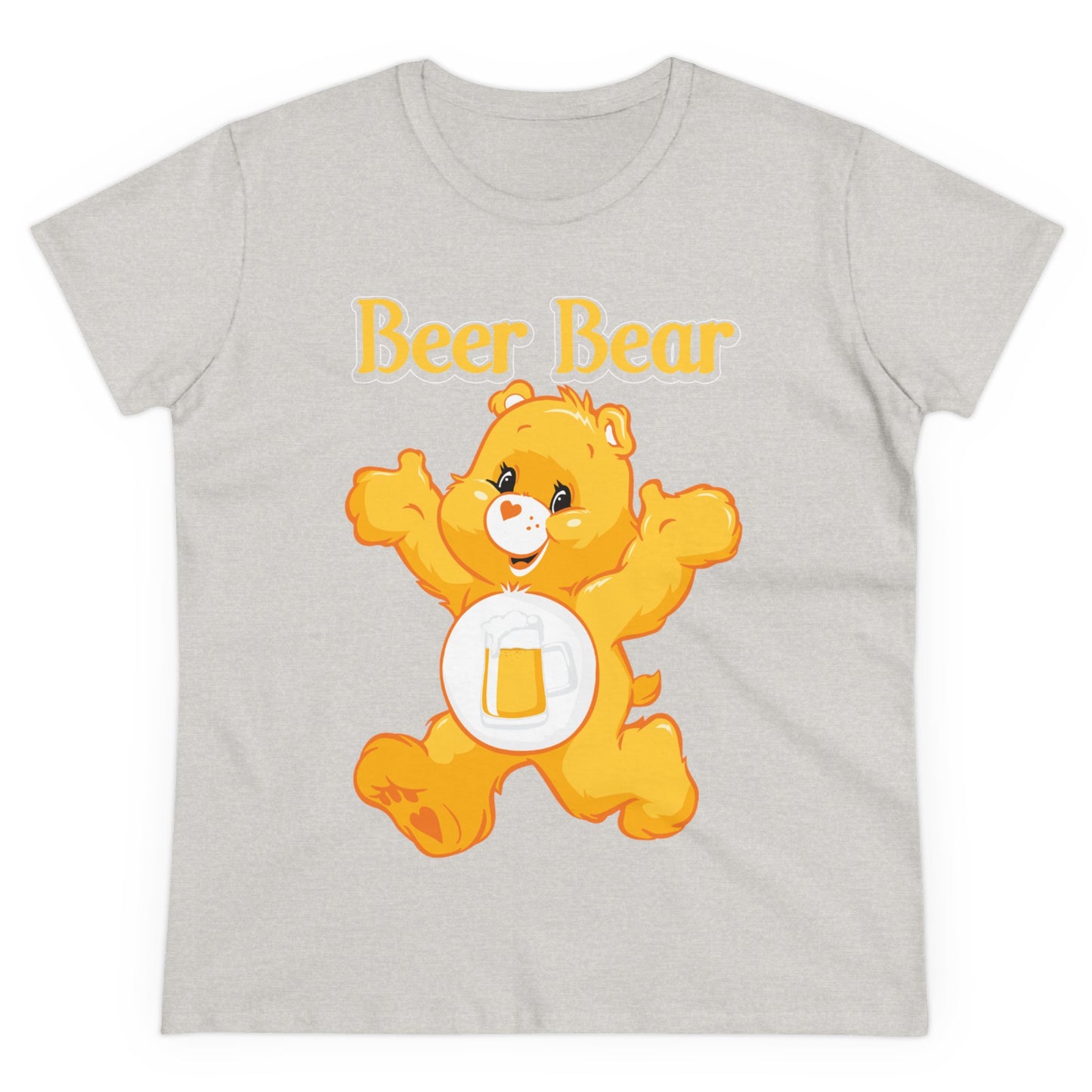 Beer Bear - Women's Midweight Cotton Tee