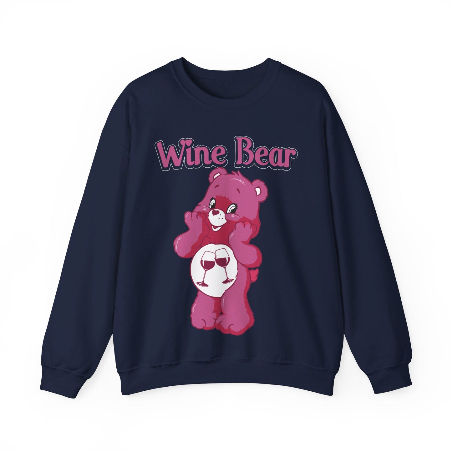 Wine Bear - Unisex Heavy Blend™ Crewneck Sweatshirt