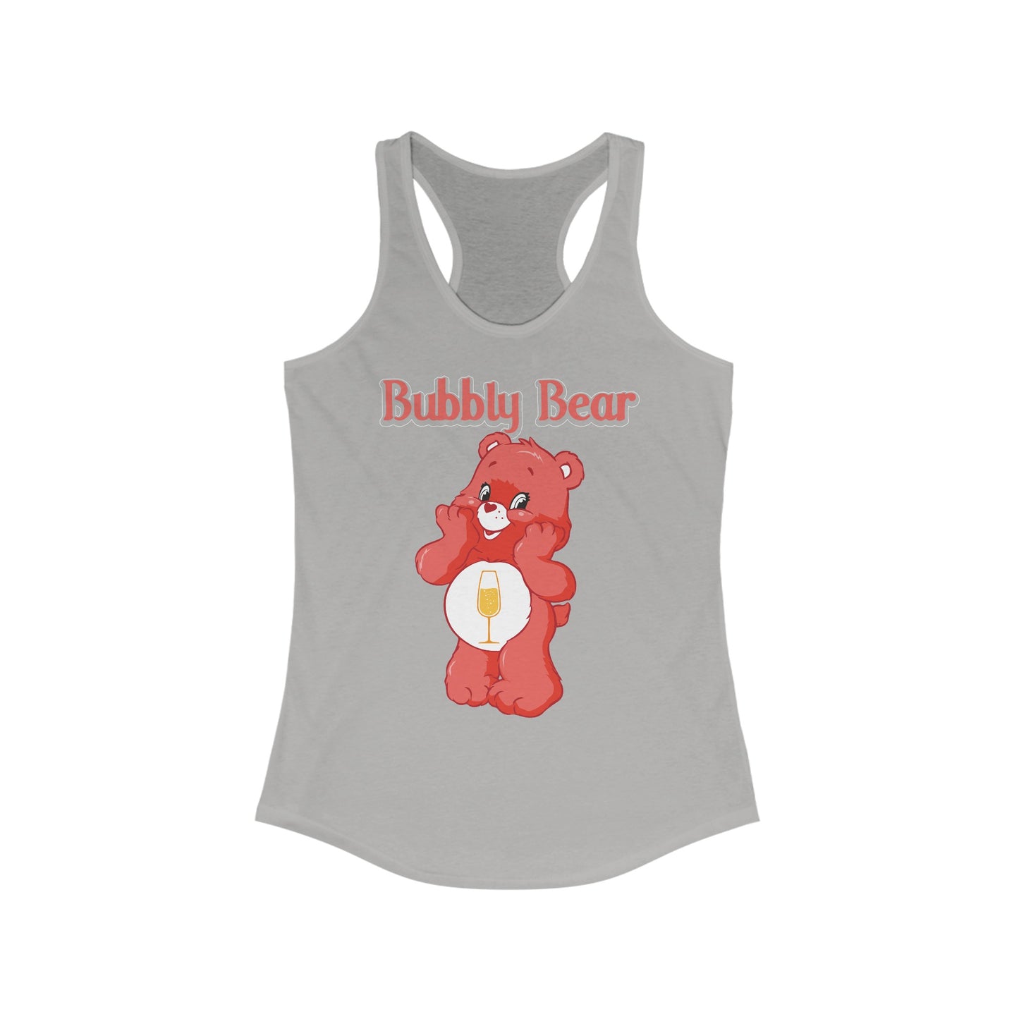 Bubbly Bear - Women's Ideal Racerback Tank