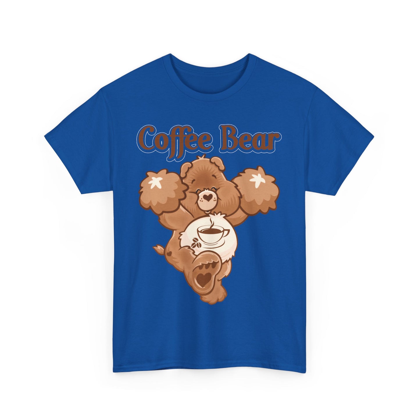 Coffee Bear - Unisex Heavy Cotton Tee