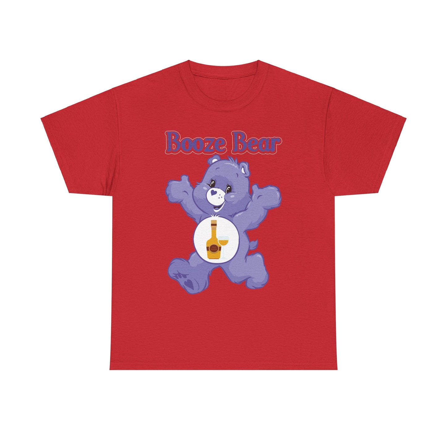 Booze Bear - Unisex Heavy Cotton Tee