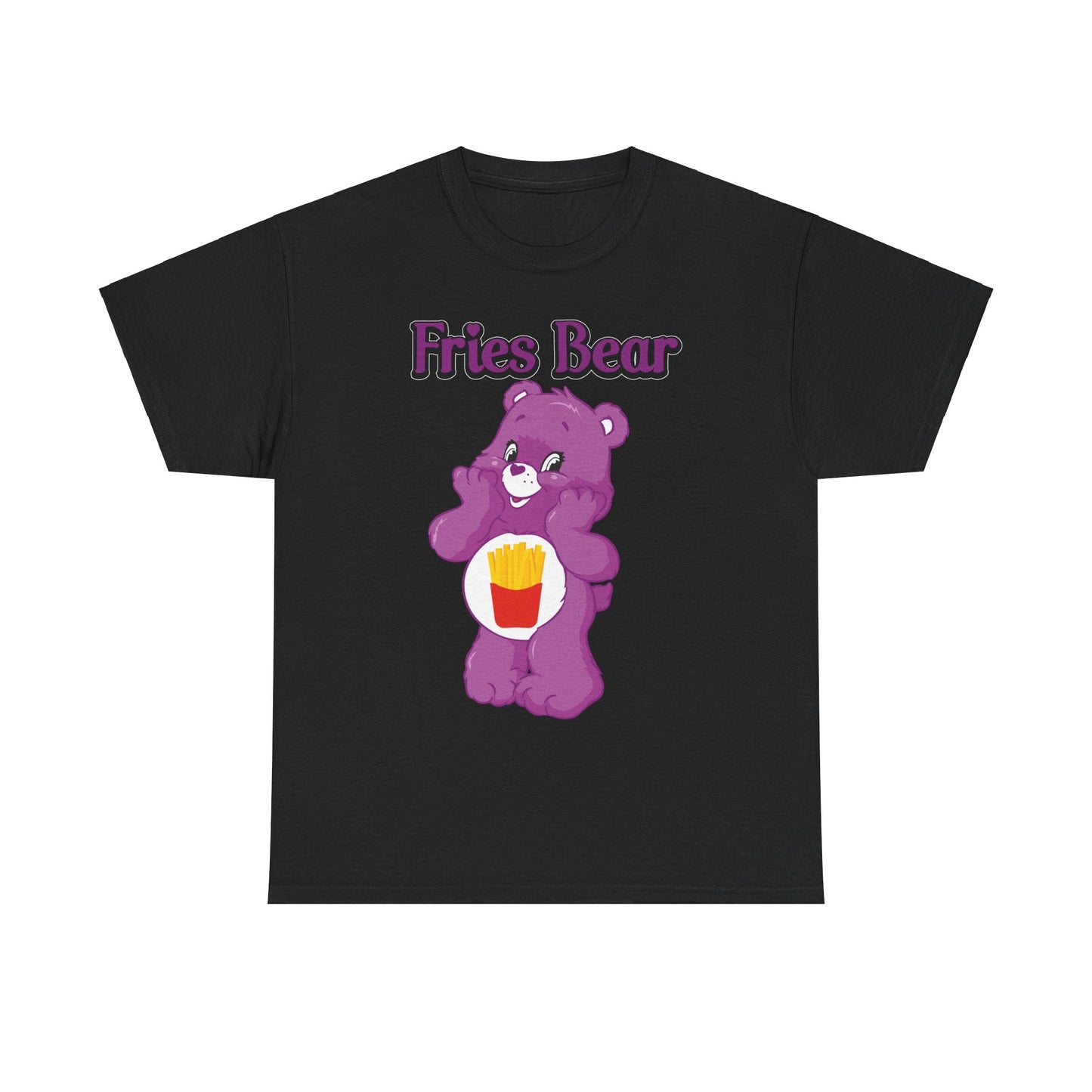 Fries Bear - Unisex Heavy Cotton Tee