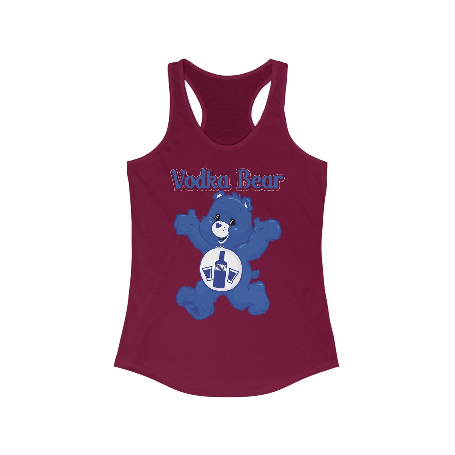 Vodka Bear - Women's Ideal Racerback Tank