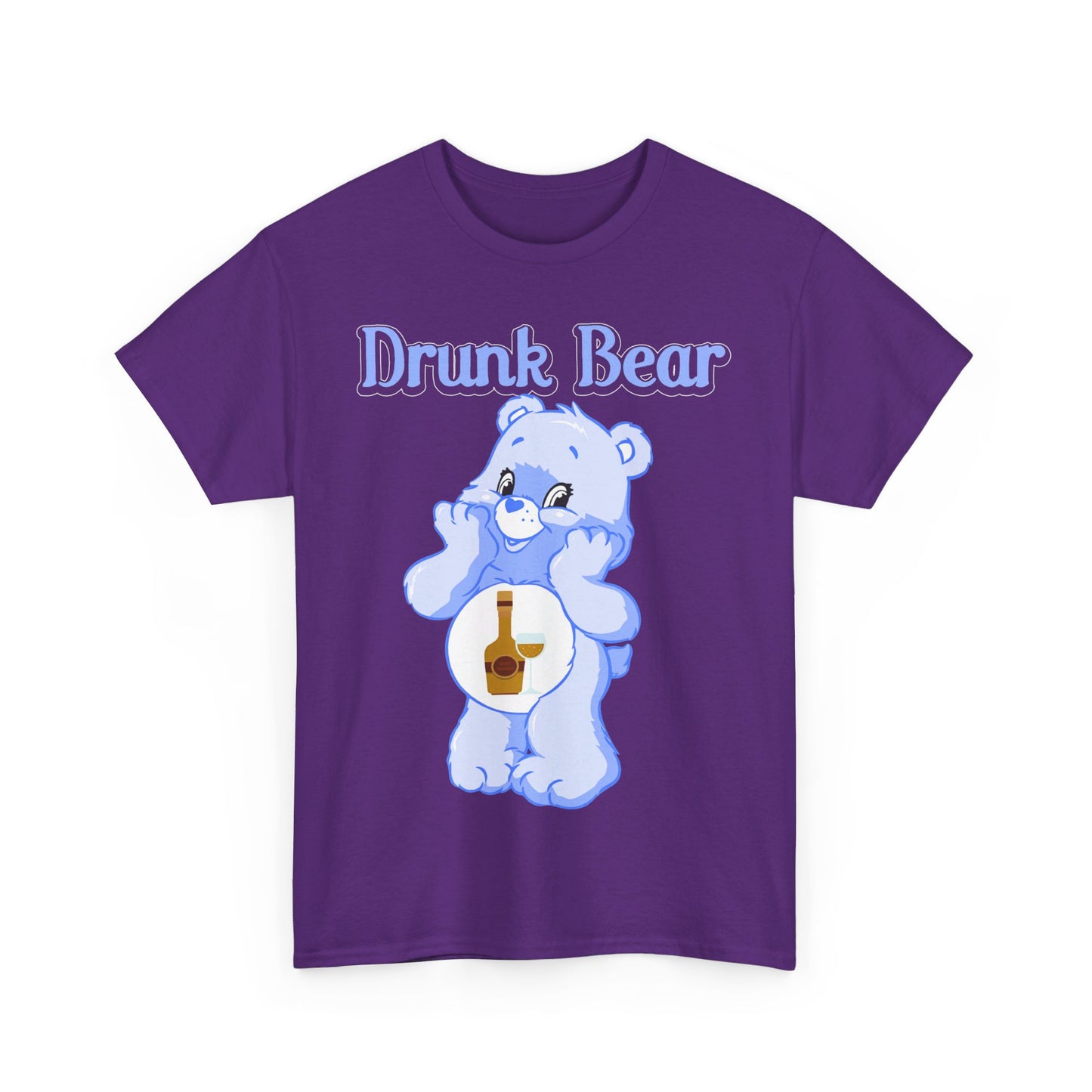 Drunk Bear - Unisex Heavy Cotton Tee