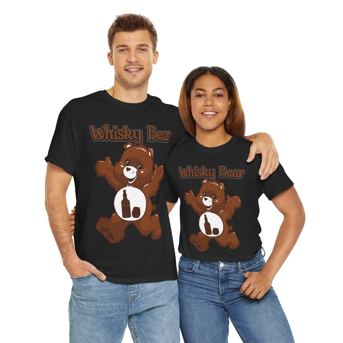 Whisky Bear - Unisex Heavy Cotton Tee