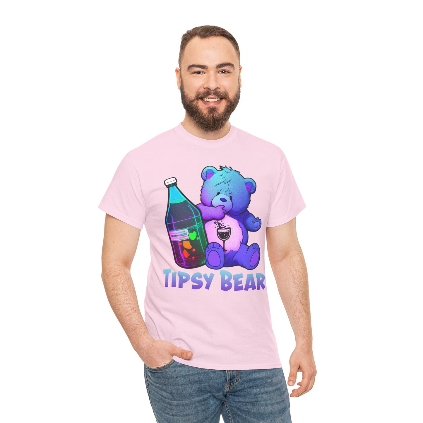 Tipsy Bear - Unisex Heavy Cotton Tee