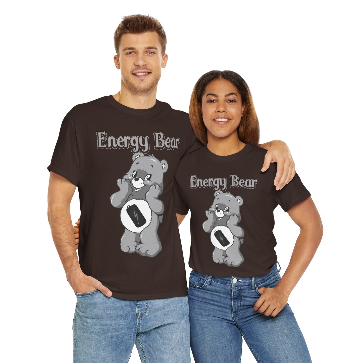 Energy Bear - Unisex Heavy Cotton Tee