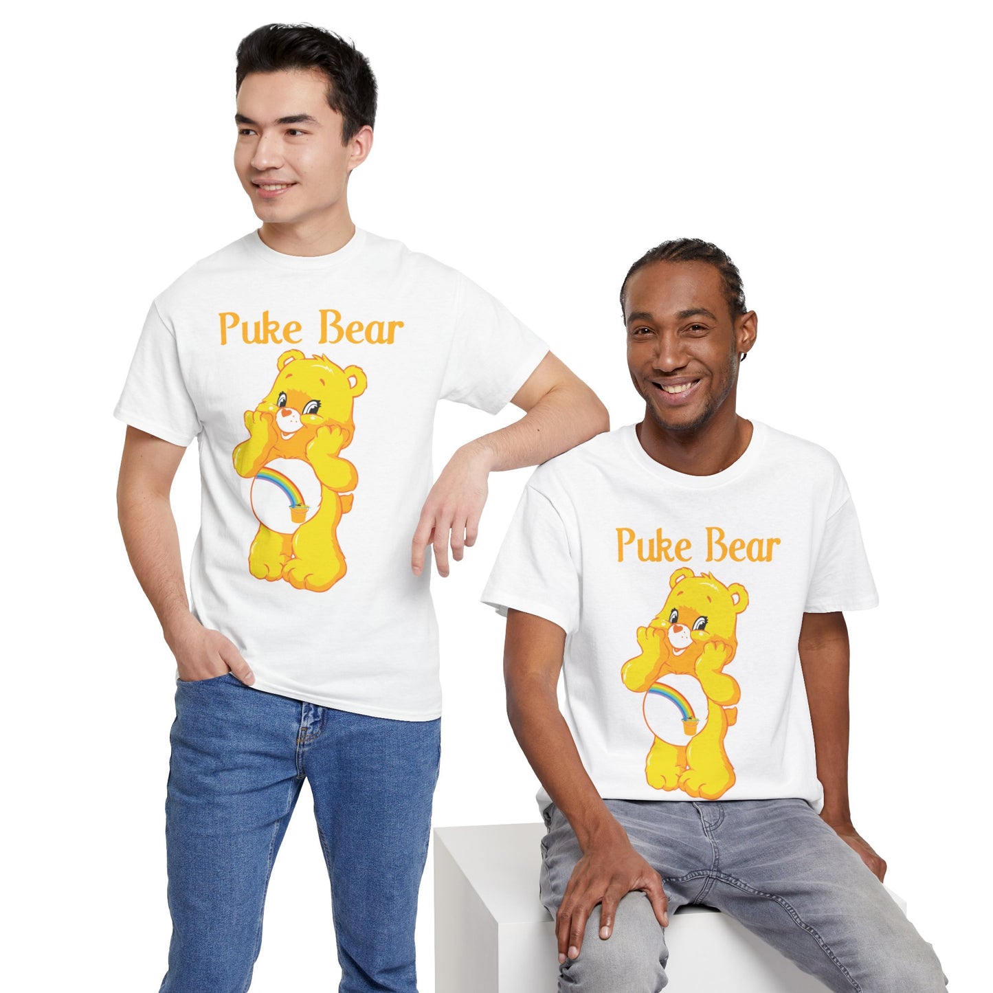 Puke Bear - Unisex Heavy Cotton Tee