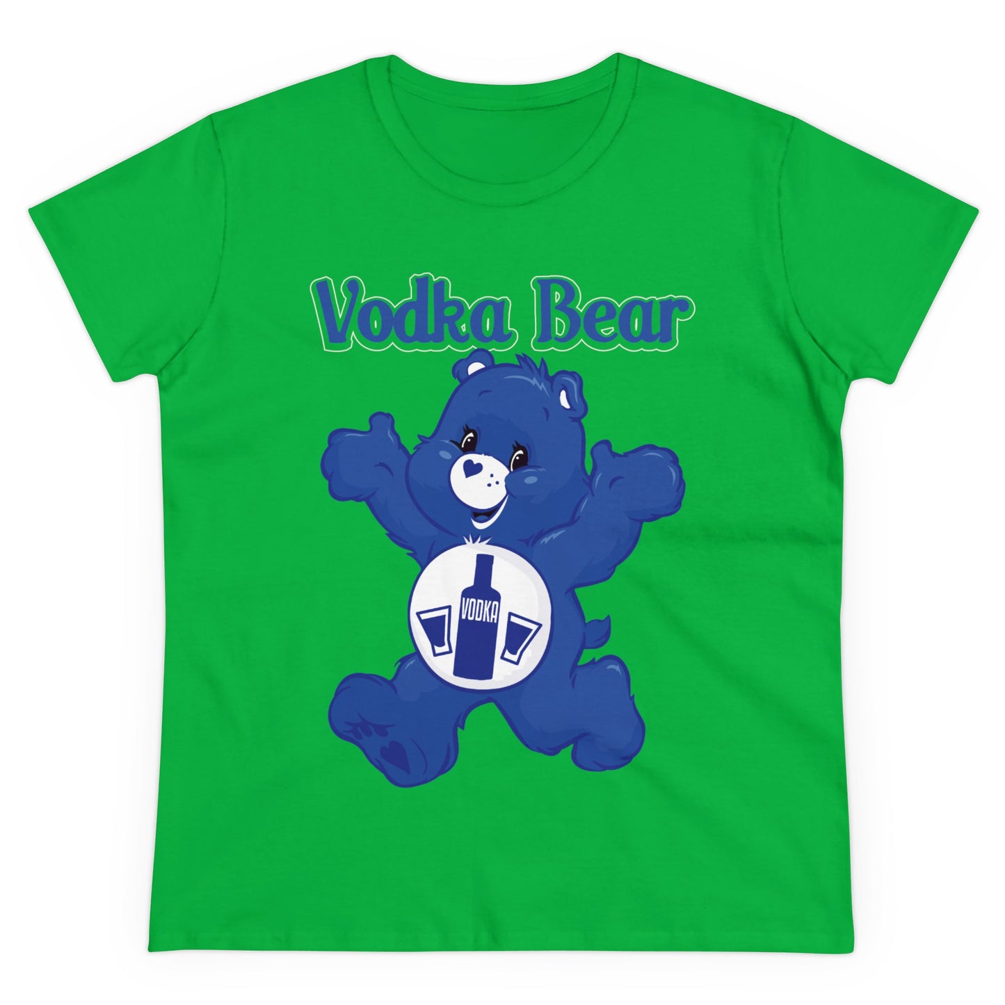 Vodka Bear - Women's Midweight Cotton Tee