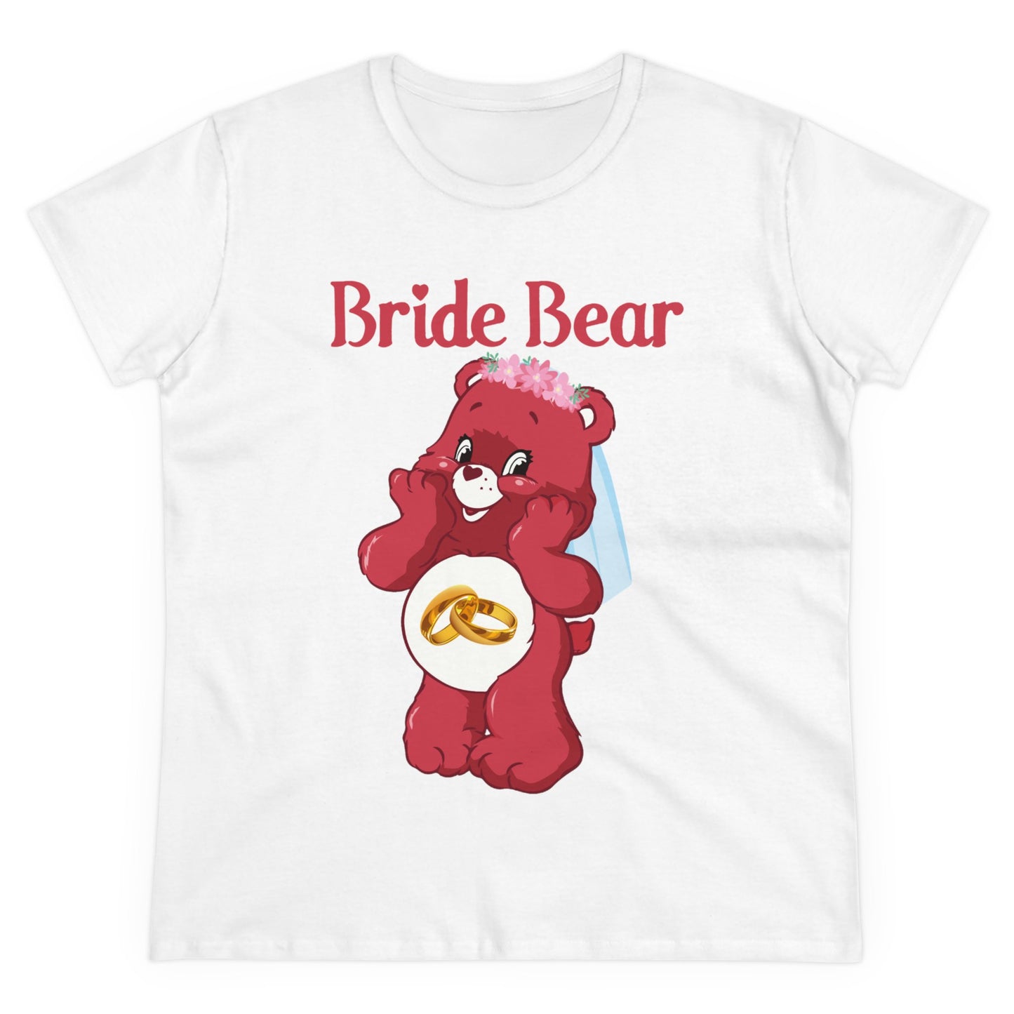 Bride Bear - Women's Midweight Cotton Tee