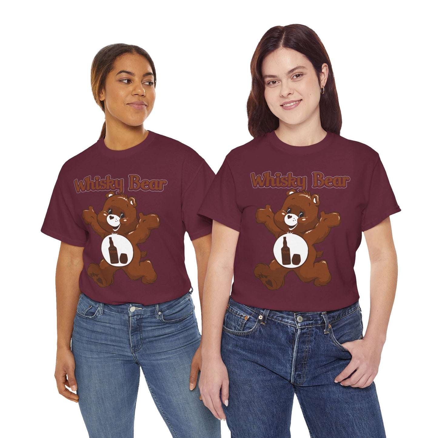 Whisky Bear - Unisex Heavy Cotton Tee