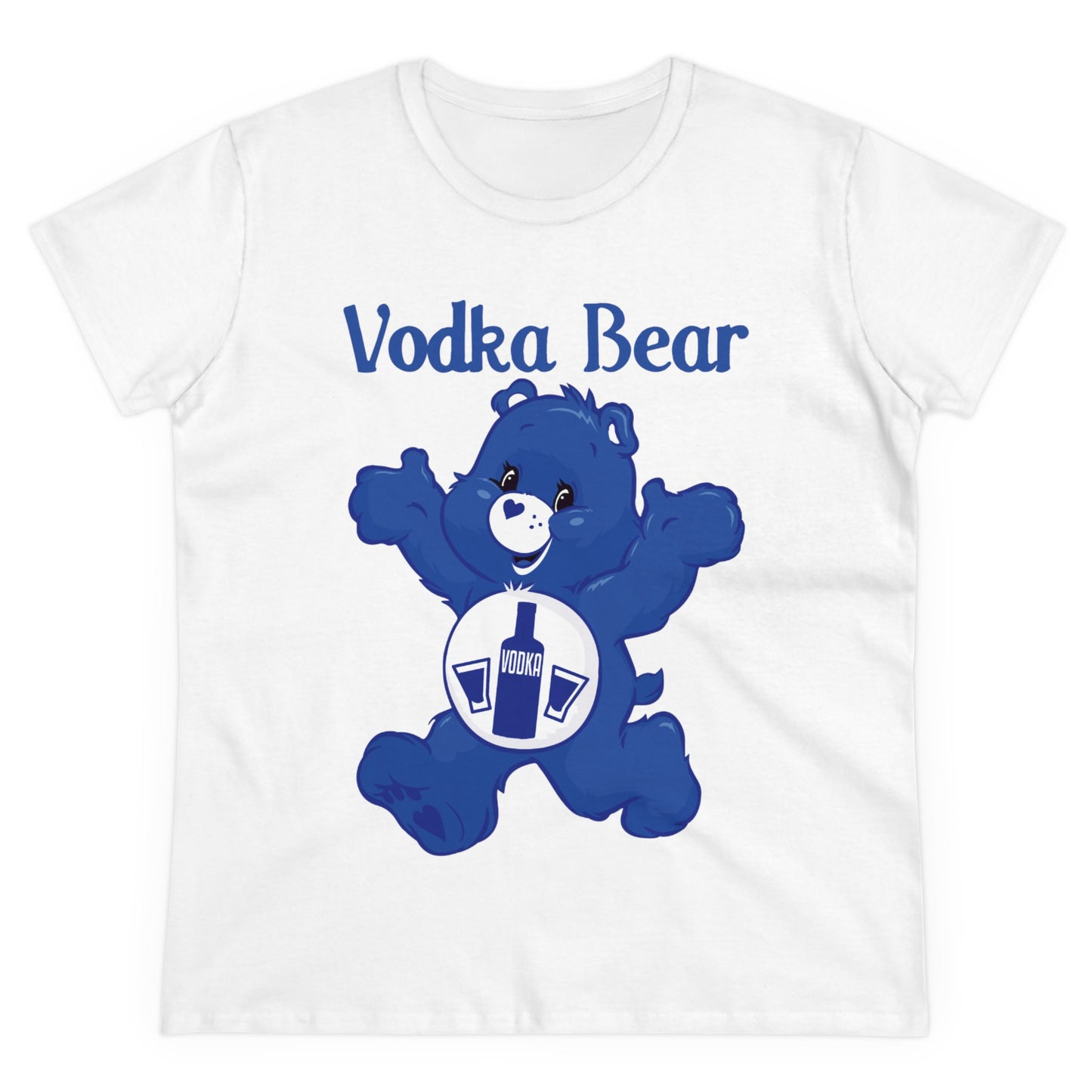 Vodka Bear - Women's Midweight Cotton Tee