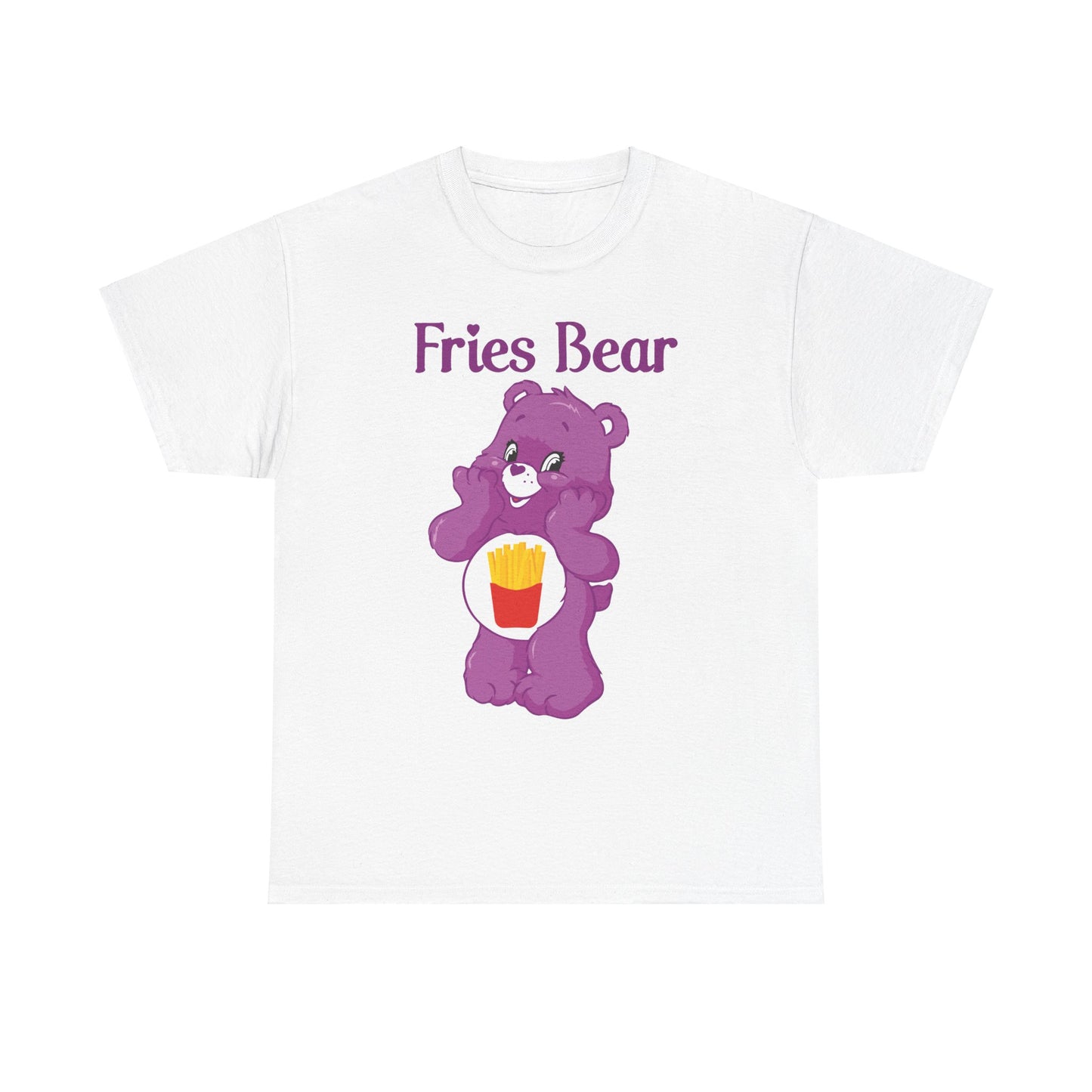 Fries Bear - Unisex Heavy Cotton Tee