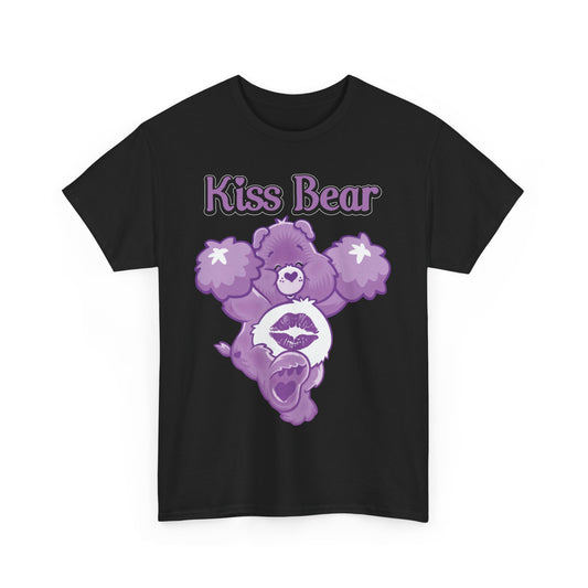 Kiss Bear - Unisex Heavy Cotton Tee