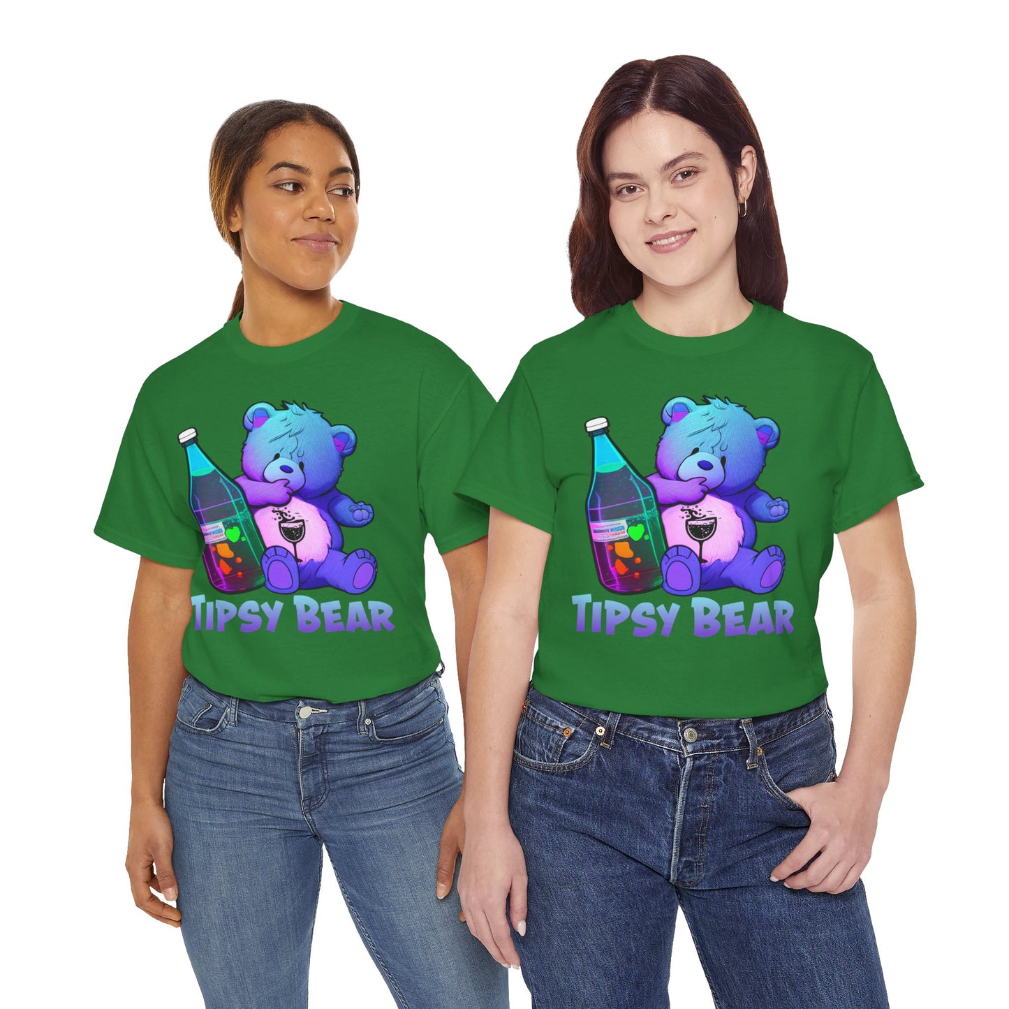 Tipsy Bear - Unisex Heavy Cotton Tee