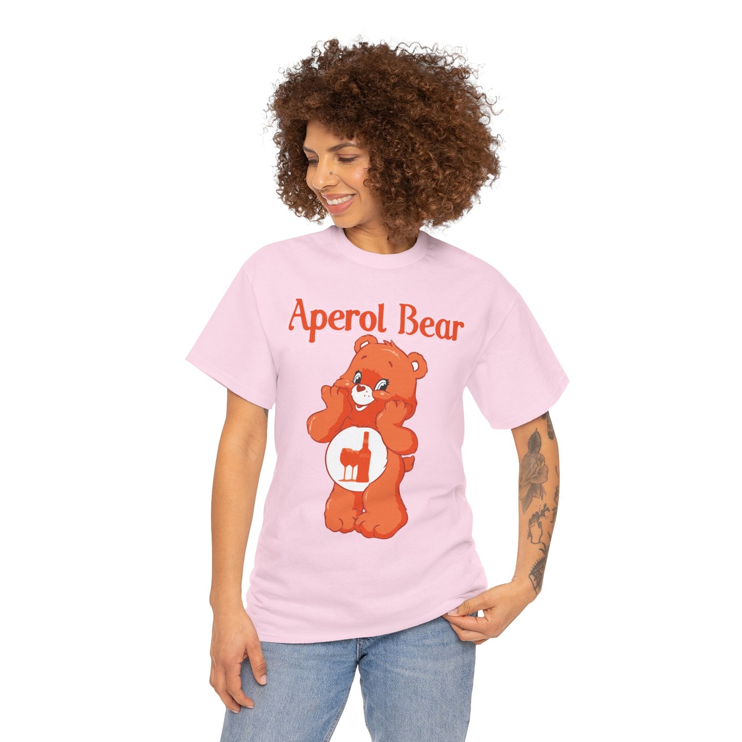 Aperol Bear - Unisex Heavy Cotton Tee