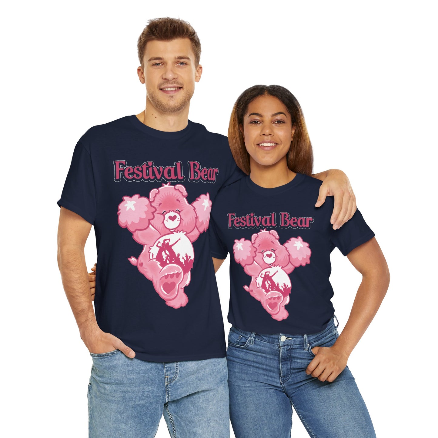 Festival Bear - Unisex Heavy Cotton Tee