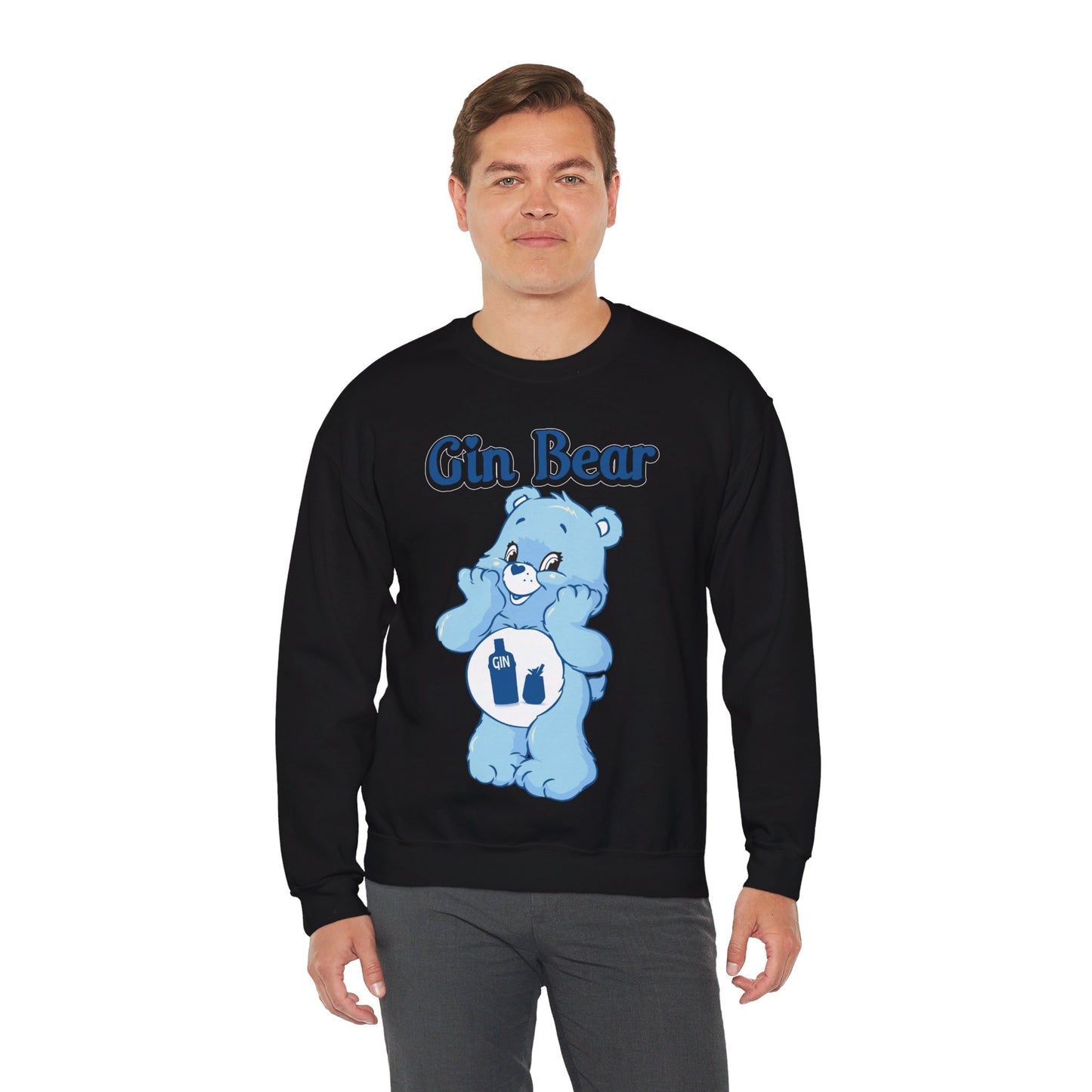 Gin Bear - Unisex Heavy Blend™ Crewneck Sweatshirt