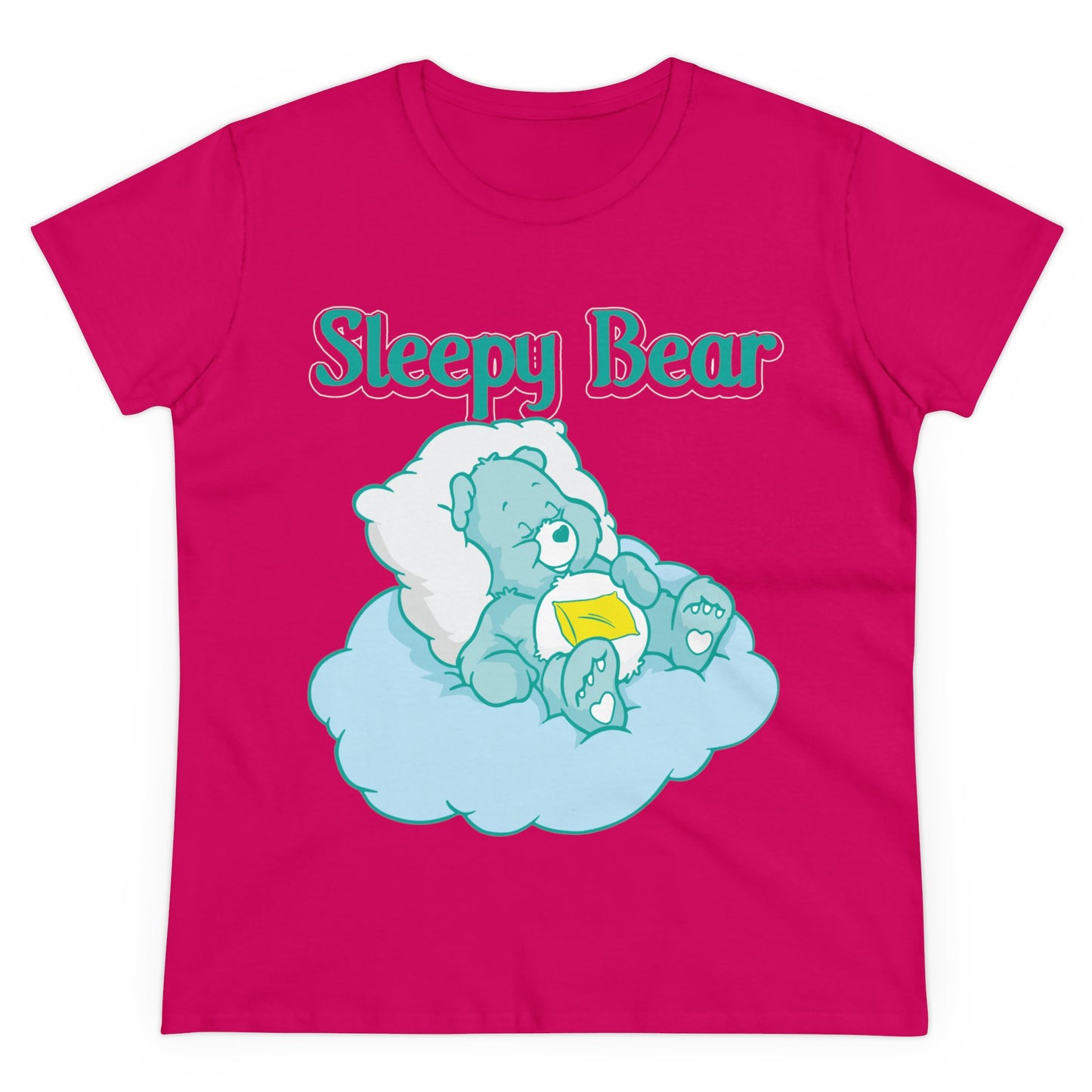 Sleepy Bear - Women's Midweight Cotton Tee