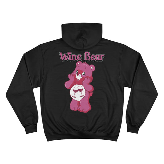 Wine Bear - Champion Hoodie