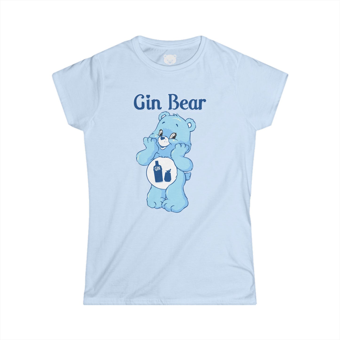 Gin Bear - Women's Softstyle Tee