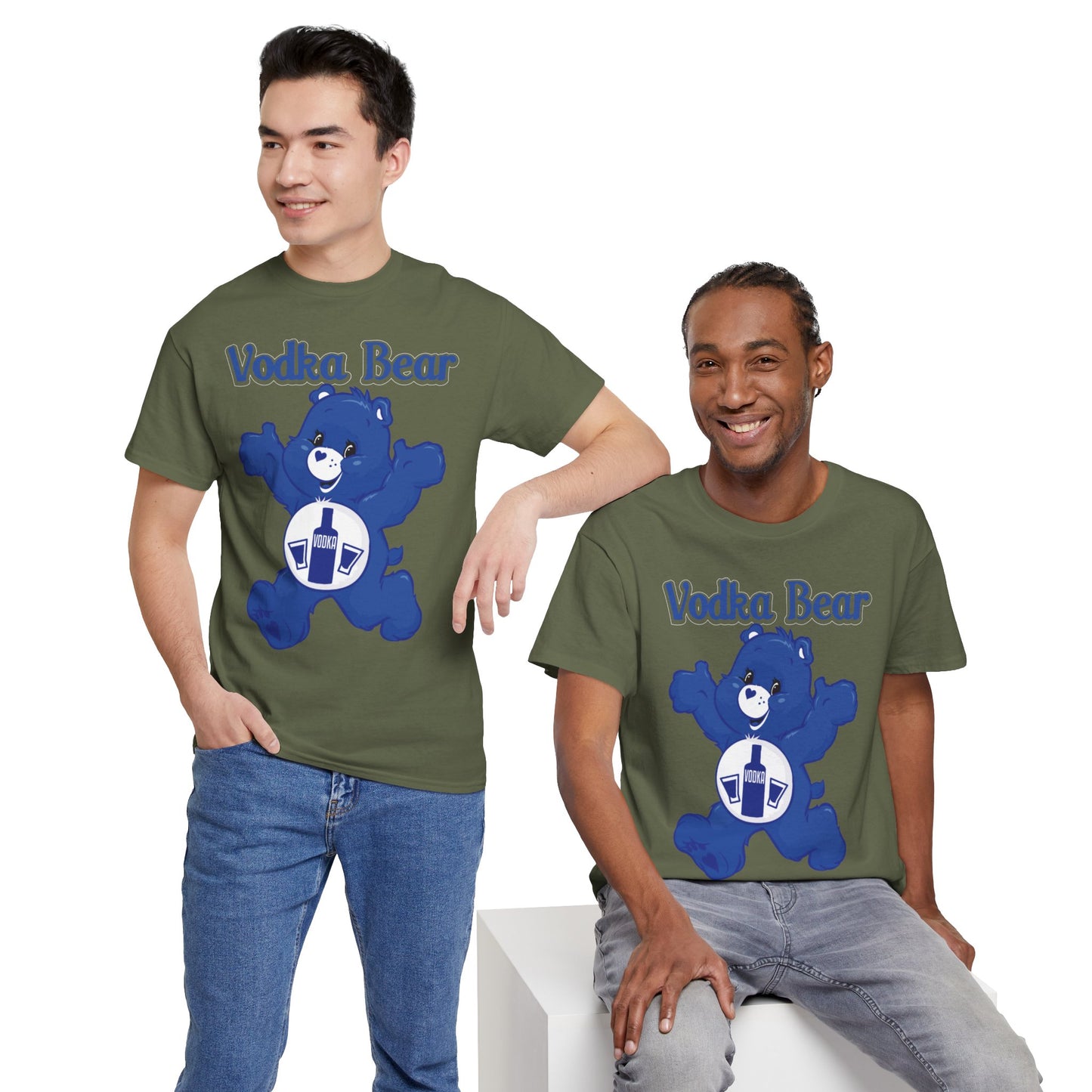 Vodka Bear - Unisex Heavy Cotton Tee