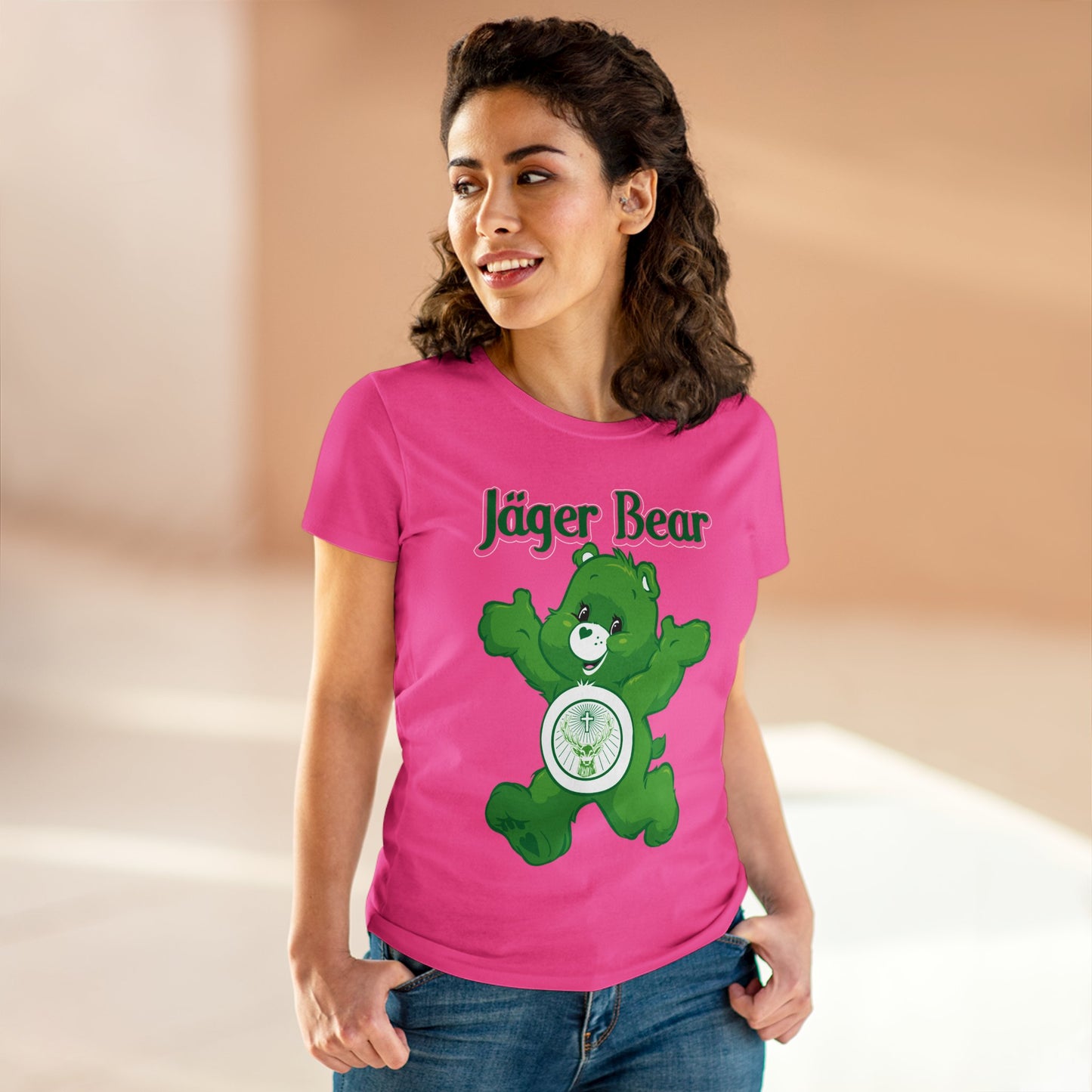 Jäger Bear - Women's Midweight Cotton Tee