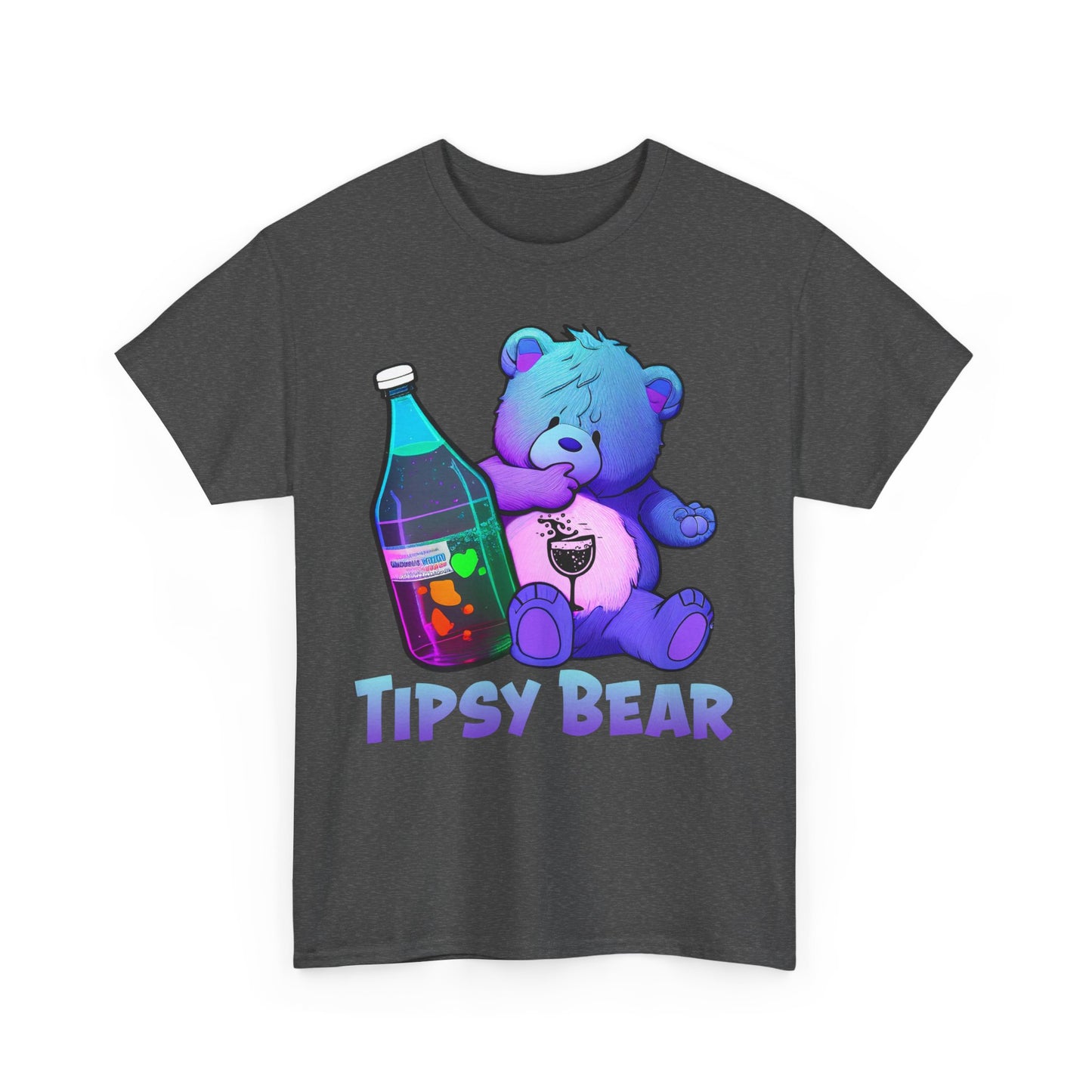 Tipsy Bear - Unisex Heavy Cotton Tee