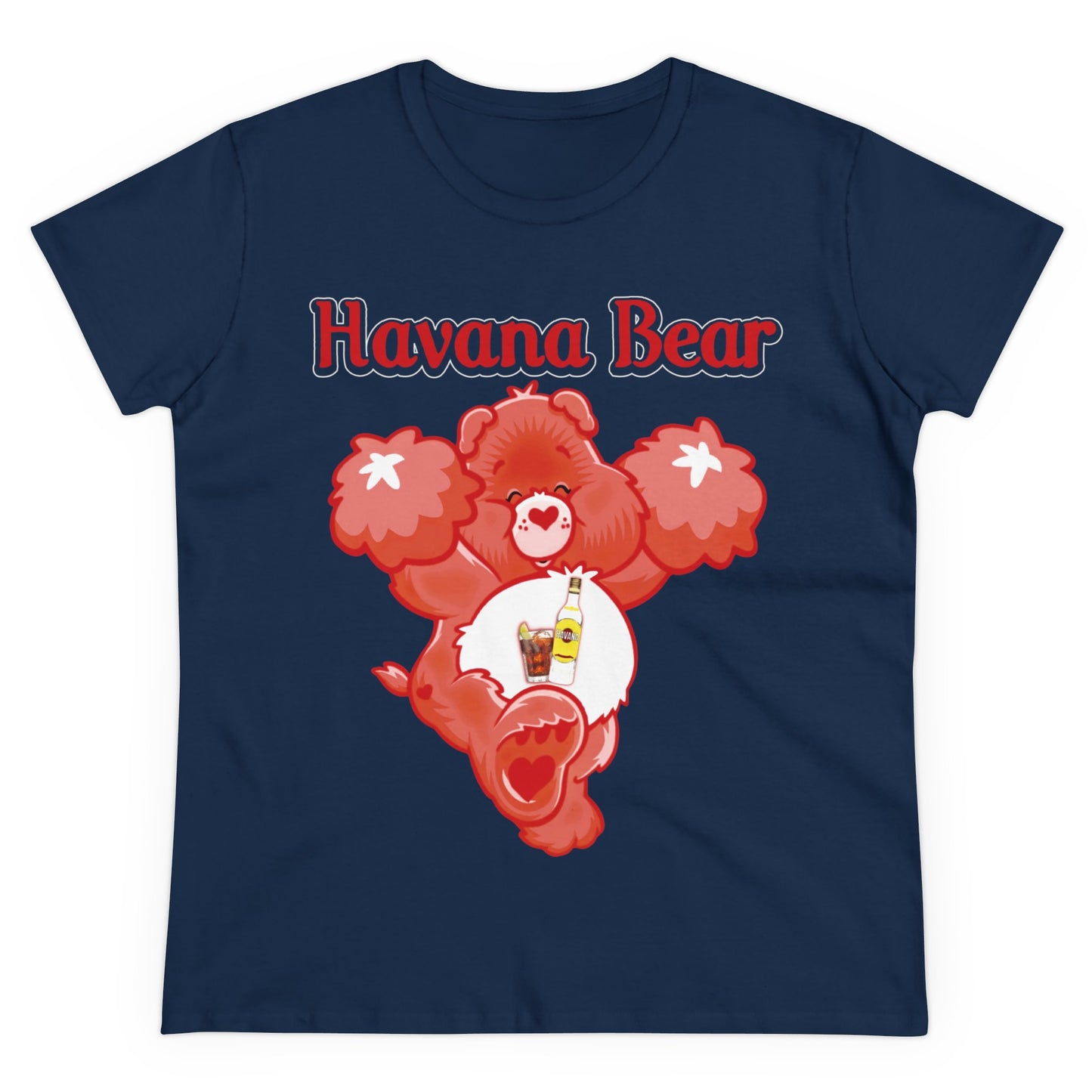 Havana Bear - Women's Midweight Cotton Tee