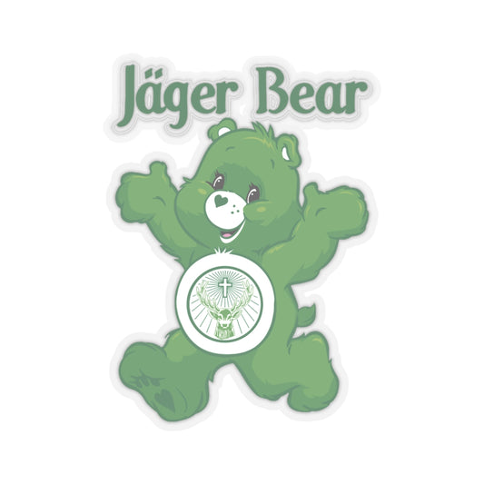 Kiss-Cut Stickers - Jäger Bear