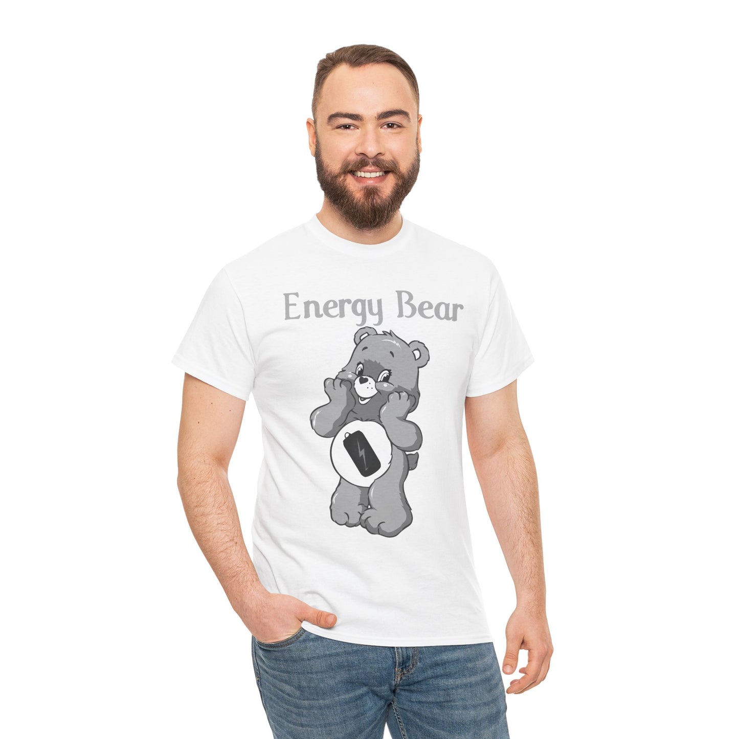 Energy Bear - Unisex Heavy Cotton Tee