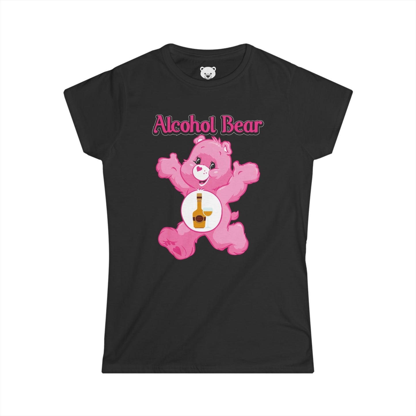 Alcohol Bear - Women's Softstyle Tee