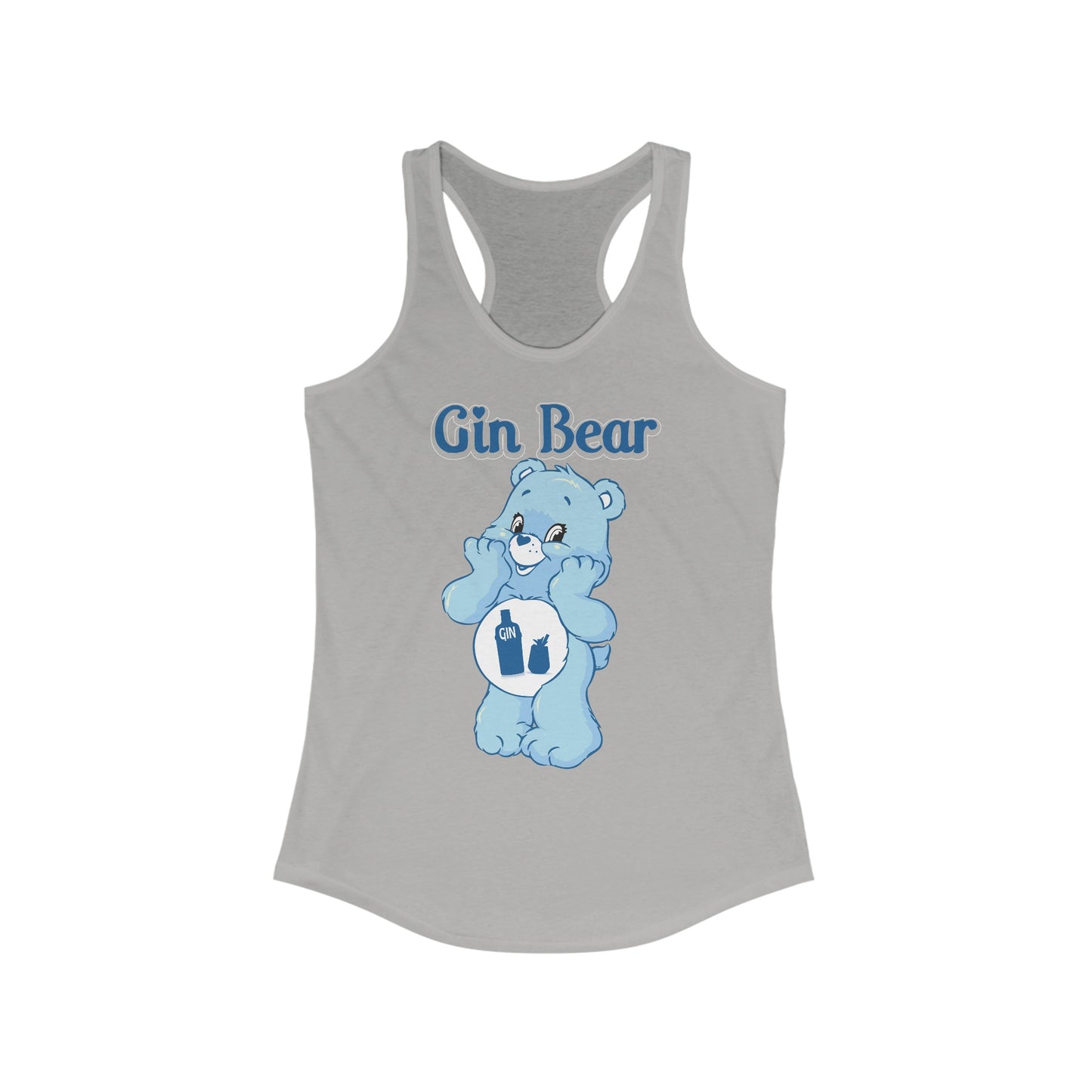 Gin Bear - Women's Ideal Racerback Tank