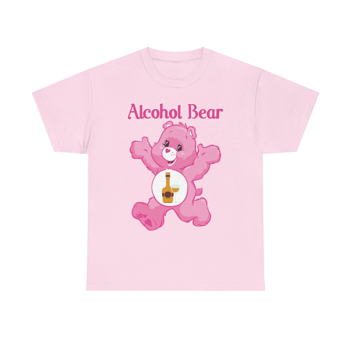 Alcohol Bear - Unisex Heavy Cotton Tee