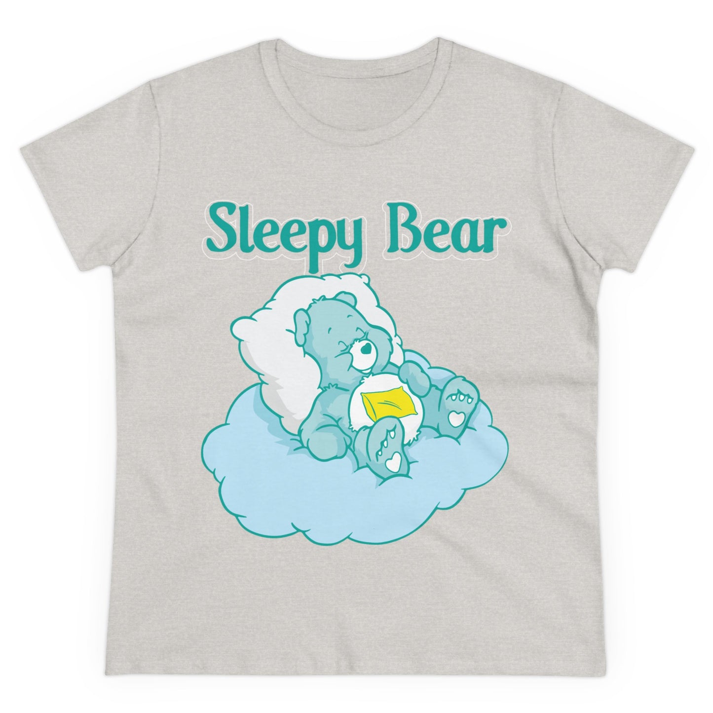 Sleepy Bear - Women's Midweight Cotton Tee