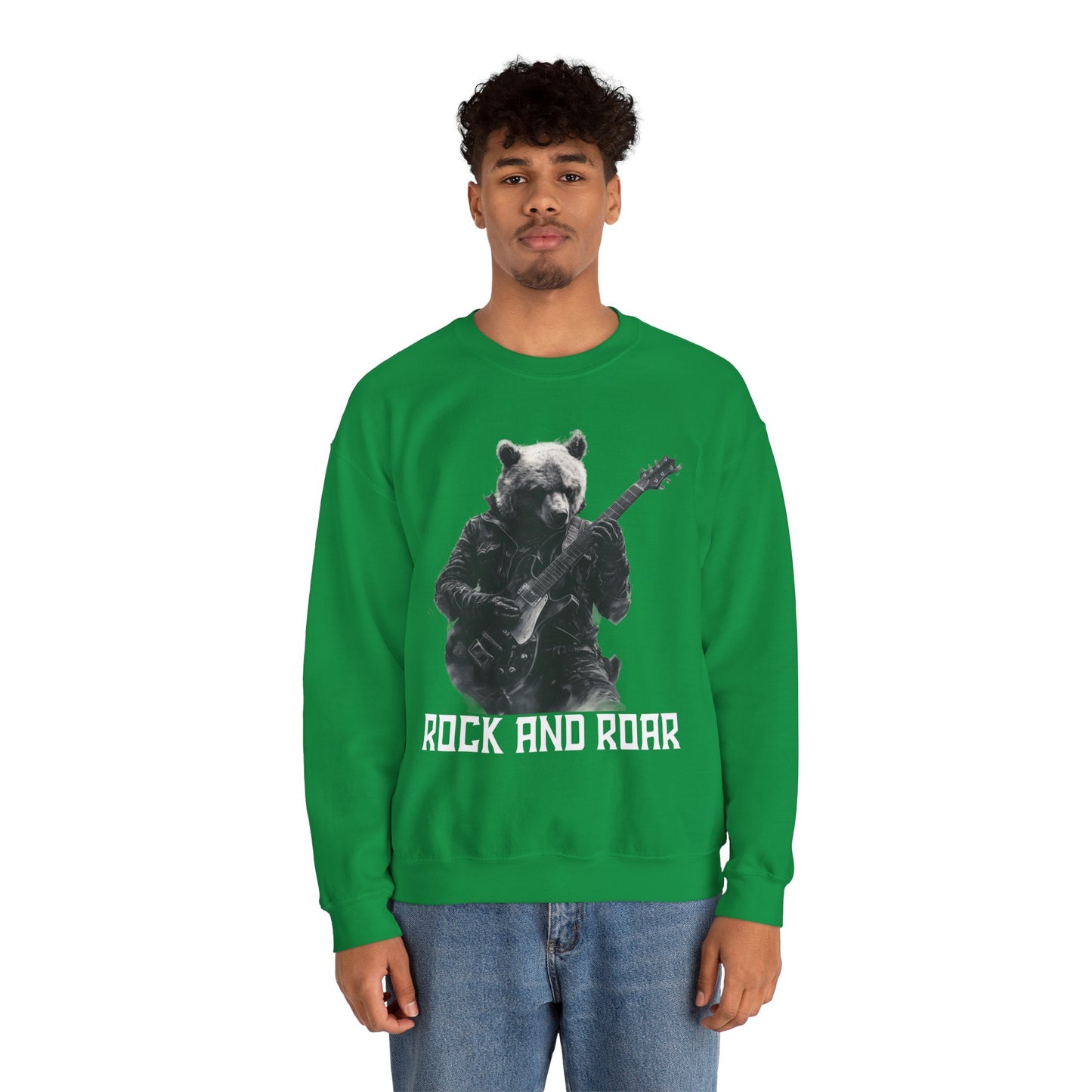 Rock and Roar - Unisex Heavy Blend™ Crewneck Sweatshirt