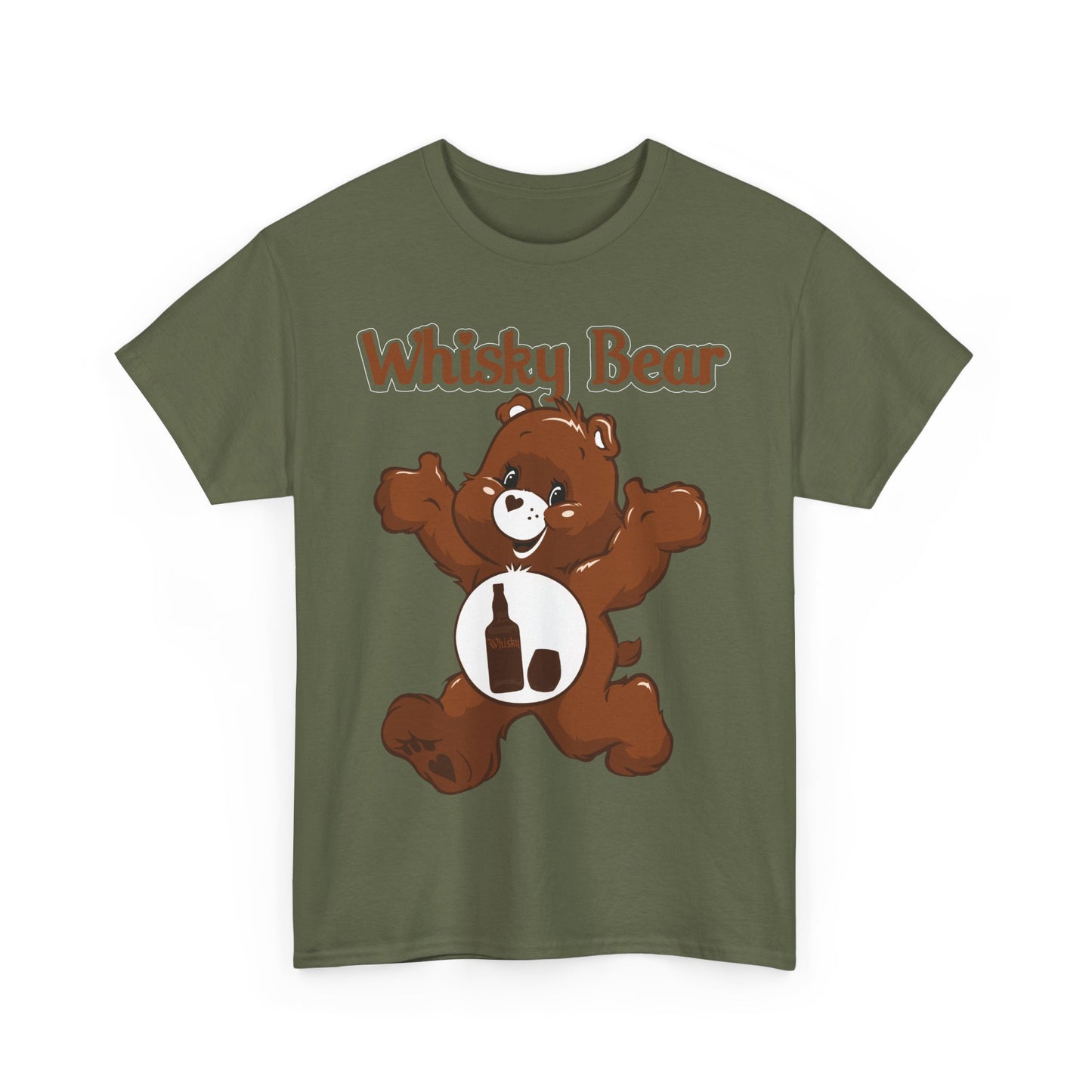 Whisky Bear - Unisex Heavy Cotton Tee