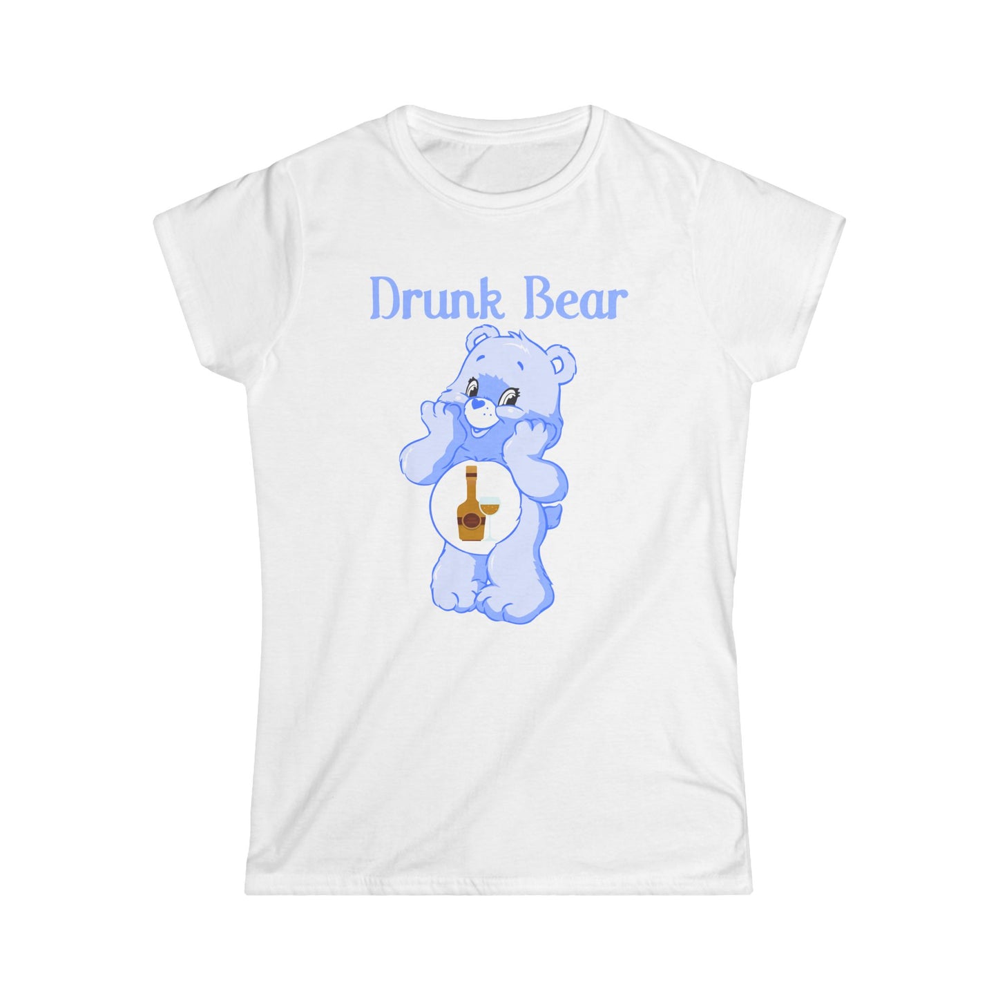 Drunk Bear - Women's Softstyle Tee