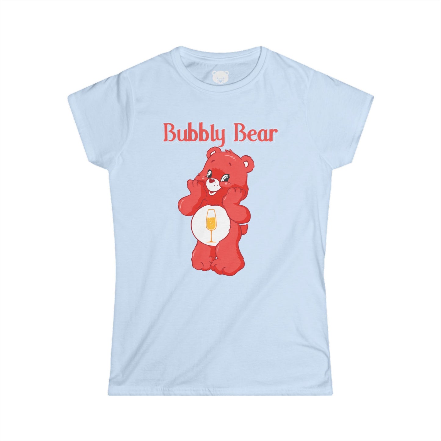 Bubbly Bear - Women's Softstyle Tee