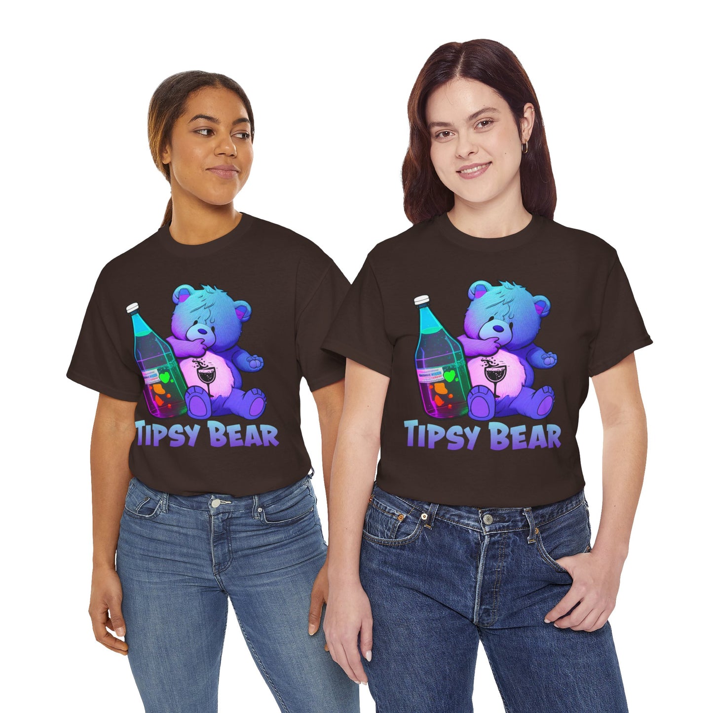 Tipsy Bear - Unisex Heavy Cotton Tee